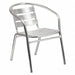 Restaurant Chair Slat Back Alumnium