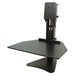 WORKSTATION,SIT-STAND,BK