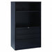 Lateral File Cabinet Black 60 in H
