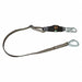 Shock-Absorbing Lanyard Gray