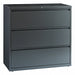 Lateral File Cabinet Medium Tone Steel