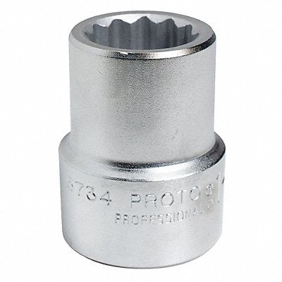 Socket Steel Satin 65 mm