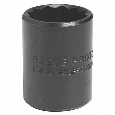 Socket Steel Blk Oxd 7/8 in