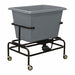 Poly Scale Cart 6 Bu Gray