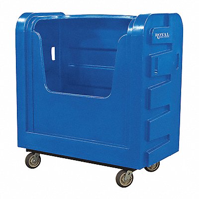 Poly Bulk Truck 36 cu ft Blue