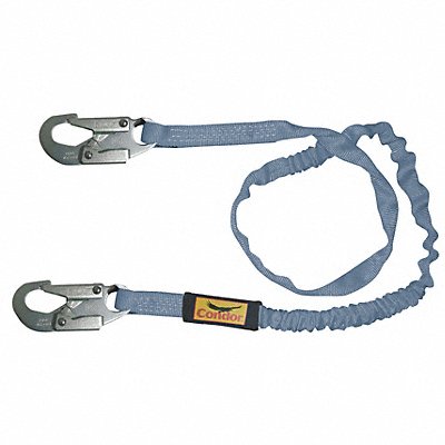 Shock-Absorbing Lanyard Blue