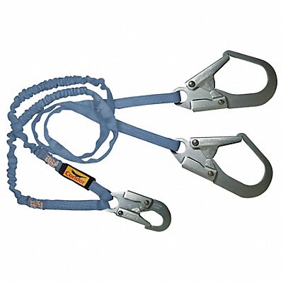 Shock-Absorbing Lanyard Blue