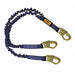 Shock-Absorbing Lanyard Blue