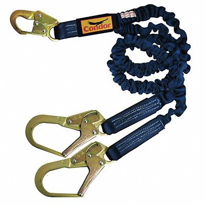 Shock-Absorbing Lanyard Blue