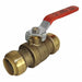 Brass Ball Valve Push to Connect 1 in