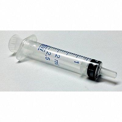 Disp Syringe 2.5 mL Luer Slip PK100