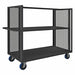 2 Sided Low Deck Cart 1 Shelf 3600 lb.