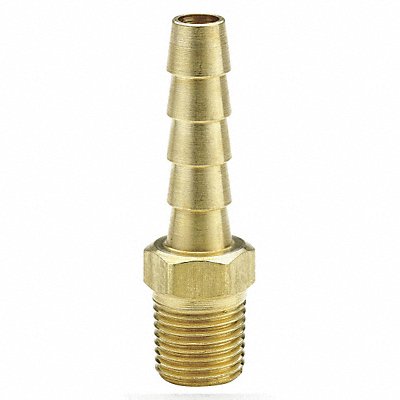 Male Adapter 0.5 x 3/8 In Brass