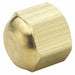 Cap 45 Deg Low Lead Brass Flare 3/8 In.