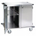 Closed Case Cart SS 29x48x54 2 Door