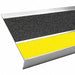 Stair Tread Cover Black 48in W Aluminum