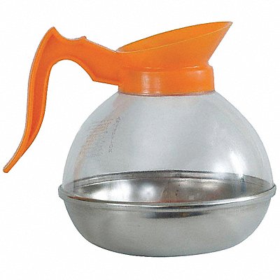 Coffee Decanter 64 oz Orange