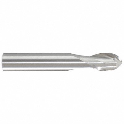 Ball End Mill Single End 9/32 Carbide