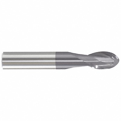 Ball End Mill Single End 1/2 Carbide