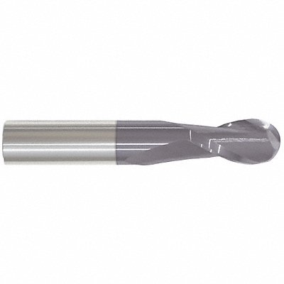 Ball End Mill Single End 9/16 Carbide
