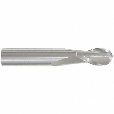 Ball End Mill Single End 7/64 Carbide
