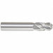 Ball End Mill Single End 11/64 Carbide