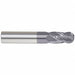 Ball End Mill Single End 13/64 Carbide