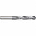 Ball End Mill Single End 3/8 Carbide