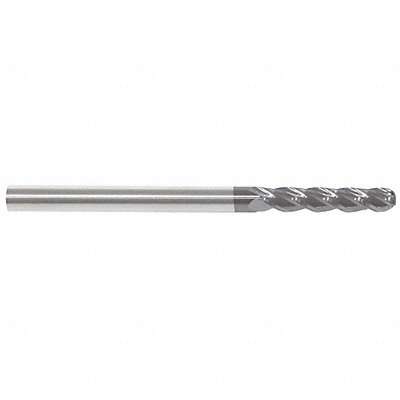 Ball End Mill Single End 1/2 Carbide