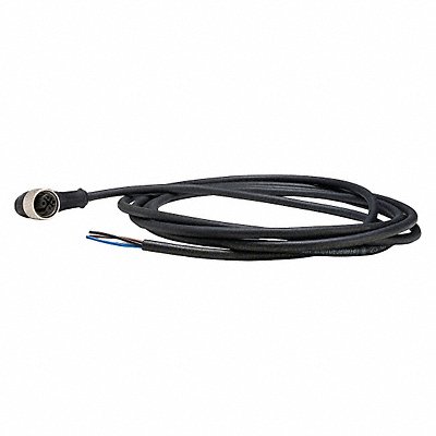 Cordset 6.56 ft Black 250VAC/300VDC