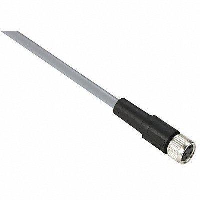 Cordset 16.4 ft Gray 250VAC/300VDC