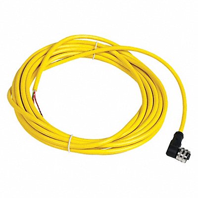 Cordset 16.4 ft Yellow 250VAC/300VDC