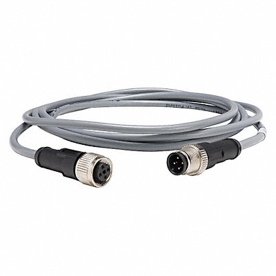 Cordset 16.4 ft Gray 250VAC/300VDC