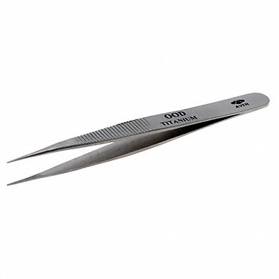 Precision Tweezer Titanium 4-1/2 In