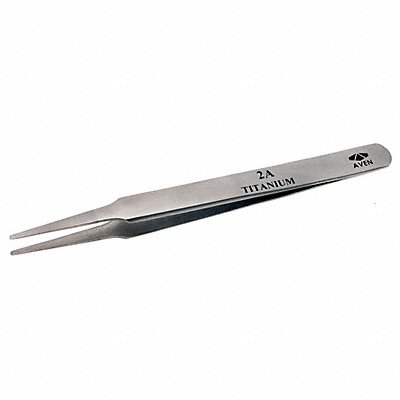 Precision Tweezer Titanium 4-1/2 In