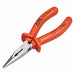 Needle Nose Plier 6-1/4 L Serrated