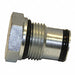 Closed Center Plug