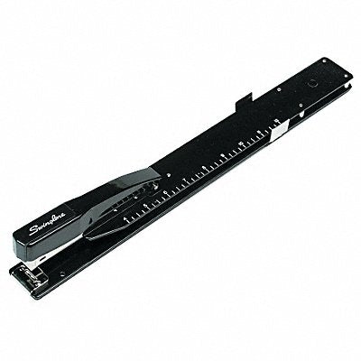 Long Reach Stapler Metal Black