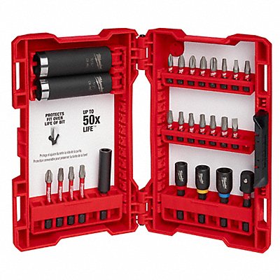 Screwdriver Bit Set 26 Pieces 1/4 Shank