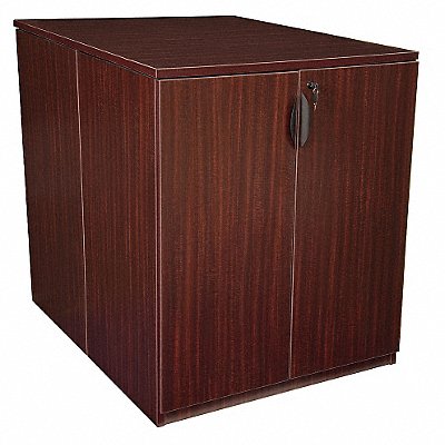 Storage Cabinet Back to Back Mahogany