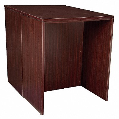 Desk Back to Back Mahogany