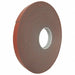 Double Sided Foam Tape 36 yd L 1/2 W