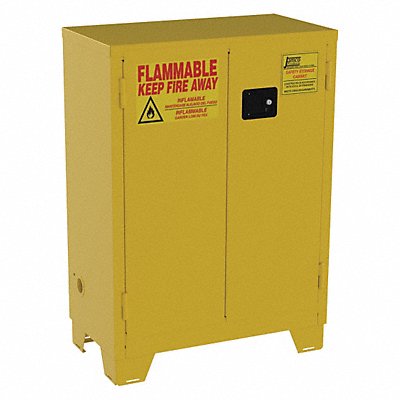 Flammable Safety Cabinet 28 gal Yellow