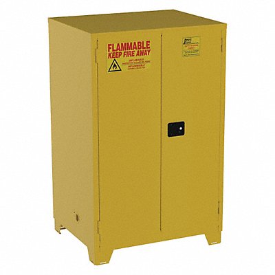 Flammable Safety Cabinet 90 gal Yellow