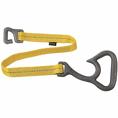 Hose Strap Polyester/Aluminum Yellow