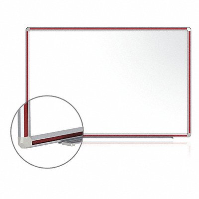 Dry Erase Board Magnetic Porcelain 72 W