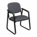 Desk Chair Fabric Gray 18 to 18 Seat Ht