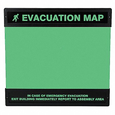 Evacuation Map Holder 11 in x 17 in