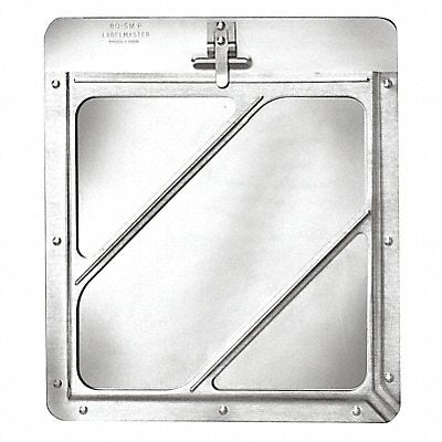 Front Plate Placard Holder 12-1/2 H