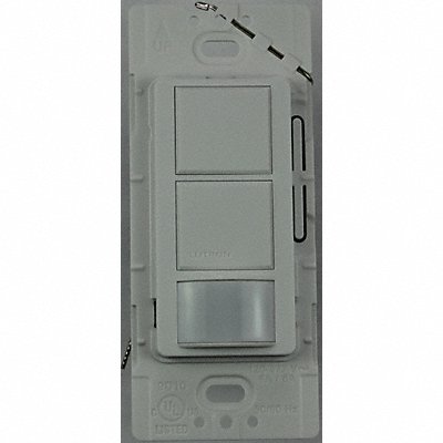 Dual Circuit Switch Occupancy Sensor Wht